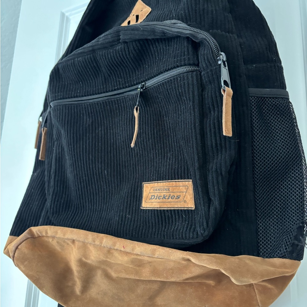 Dickies Black and Brown Men's Backpack